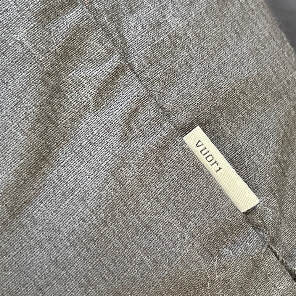 Vuori Womens Ripstop Jacket Charcoal Grey Organic Cotton VW523 Size XS - Picture 10 of 11